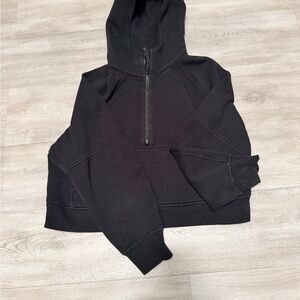 Lululemon Scuba Pullover Half Zip Hoodie Cropped - Rare Vintage